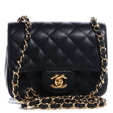 chanel flap bag black small